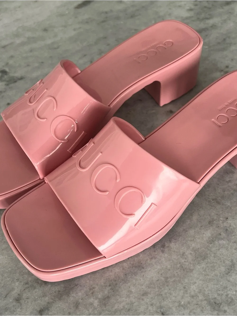 Pink Slide Sandals